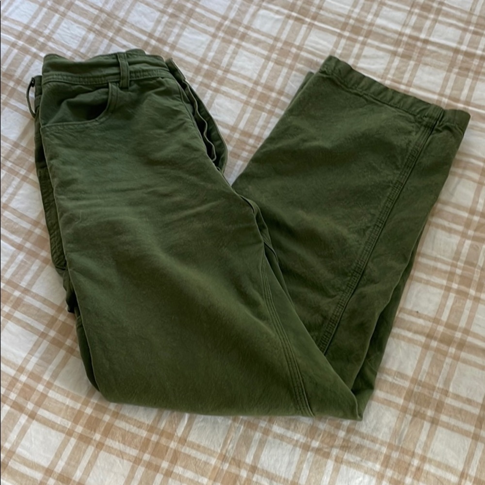 Jesse Kamm-Handy Pant-Olive-Sz 2/Gently Used
